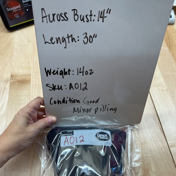 Long Tall Sally Womens Ribbed Navy Cardigan Sweater Button Front Size Medium - Picture 10 of 11